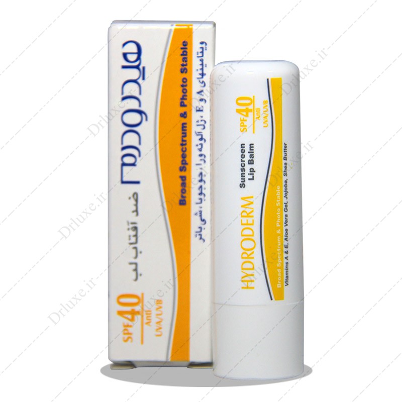 بالم لب ضد آفتاب SPF40 هیدرودرم  وزن 4.5 گرم