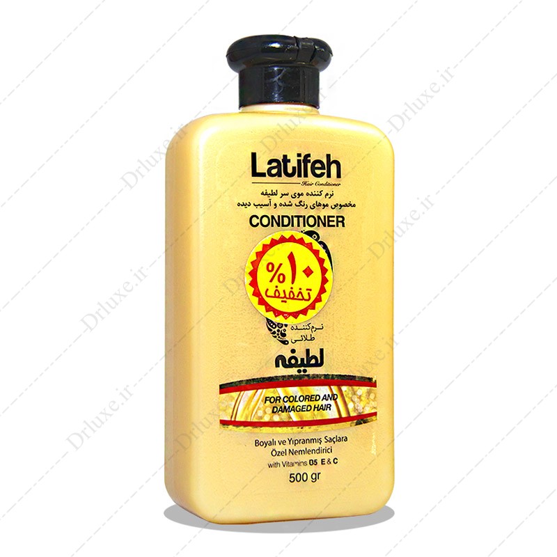 مشخصات، قیمت و خرید نرم کننده موی لطیفه طلایی 500ml - دکتر لوکس
