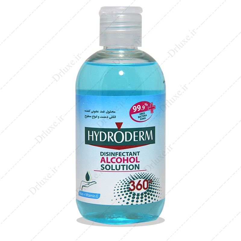 مشخصات، قیمت و خرید محلول ضدعفونی کننده دست و سطوح هیدرودرم 250ml - دکترلوکس