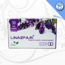 کپسول لینازپام اروم طب دارو 30 عددی