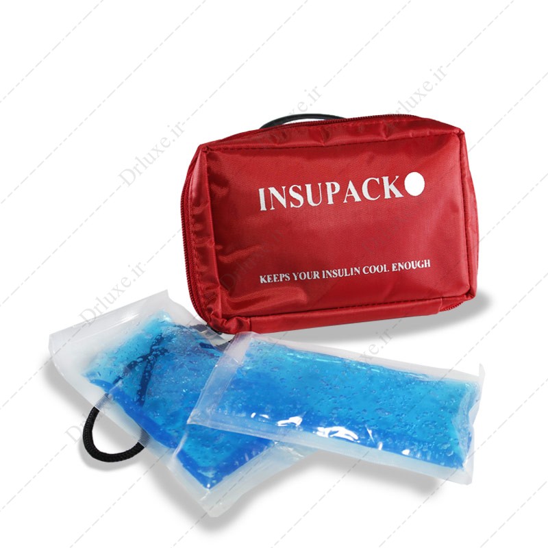 مشخصات، قیمت و خرید کیف خنک نگهدارنده انسولین مدل Insupack  - دکتر لوکس