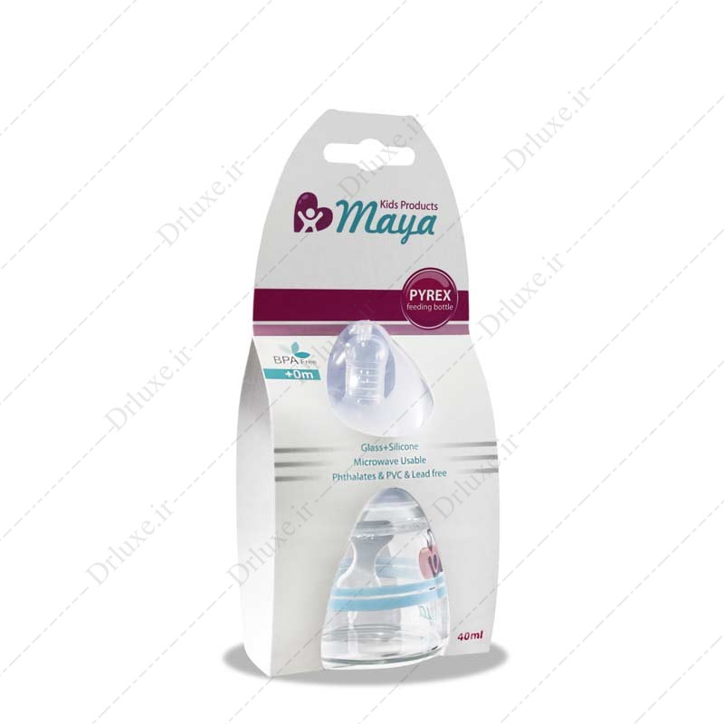 مشخصات، قیمت و خرید شیشه شیر خوری پیرکس مایا 40 میلی لیتر - دکتر لوکس