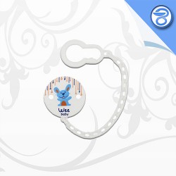 زنجیر پستانک چاپدار وی بیبی