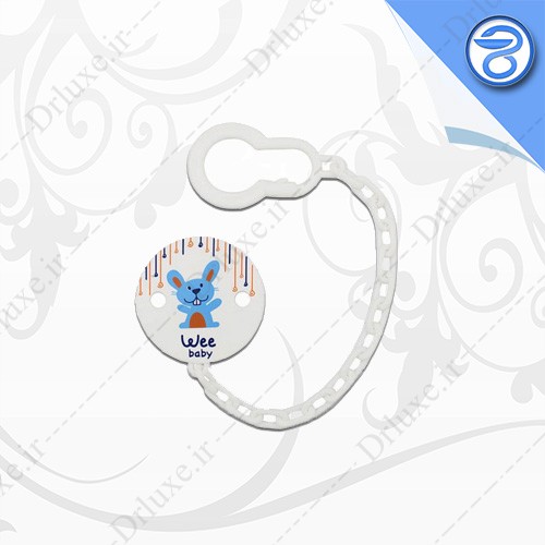 مشخصات ، قیمت و خرید زنجیر پستانک چاپدار وی بیبی  - دکترلوکس